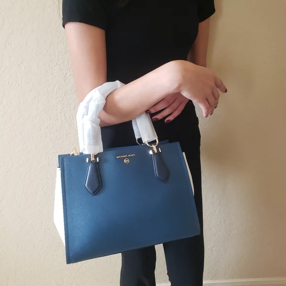 Michael Kors Blue Handbag - Picture 14 of 14